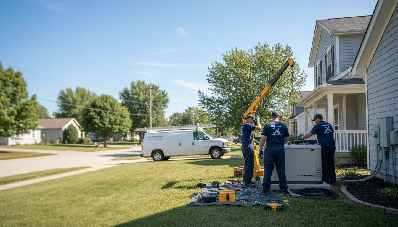 Generator Installation in Kansas, IL near me